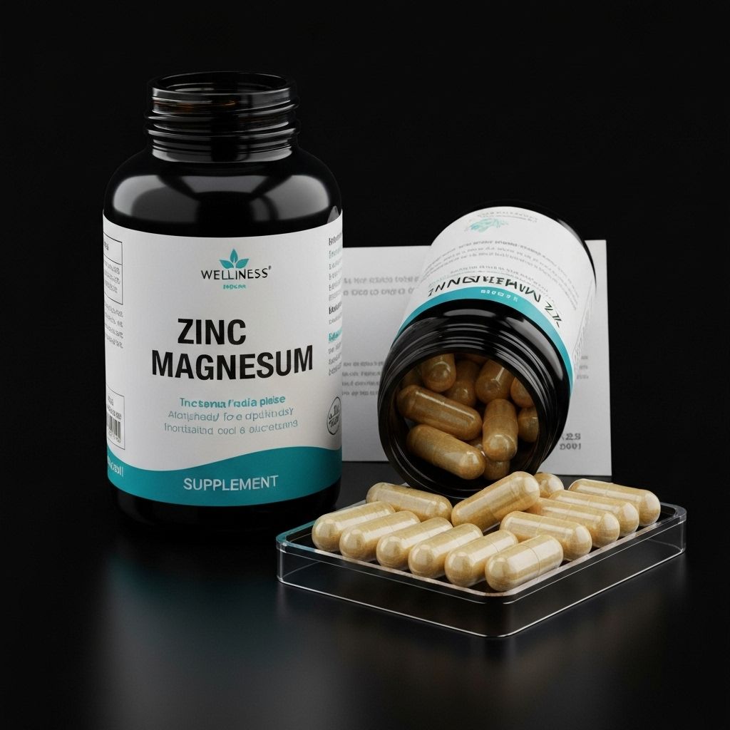 Men's zinc and magnesium supplement