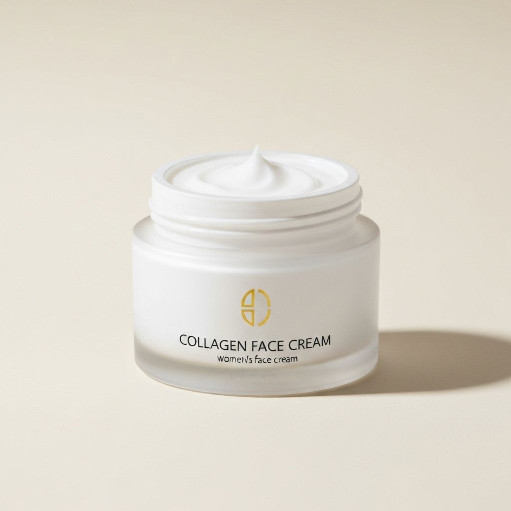 Women's collagen face cream